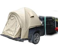 Tenda per Camioncino, Tenda Portatile per Cassone di Camion, capacità di 3-4 Posti Letto, Include Telo Antipioggia E Borsa per Il Trasporto, Tenda Portatile Facile da Mon, Beige, 210X170X170CM