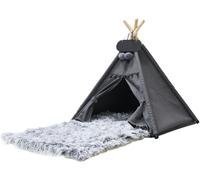 Tenda per Cani E Gatti Con Tappetino in Peluche - Cuccia Portatile in Tela per A