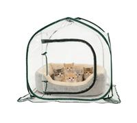 Tenda Per Copertura Piante - 80 X 80Cm Pianta Trasparente Con Cerniera Per La Stagione Fredda | Copertura Per Piante Invernali Aperta Pop Per Patch Di Fragole Patio Frutteti Giardino Cortile Cespugl