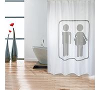 Tenda per Doccia in Tessuto Poliestere M&w Spire 180 cm x 200