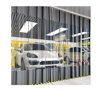 Tenda per Esterni Impermeabile Guo Rui, Tenda Divisoria Industriale A Telo Schermo Divisorio con Occhielli, Pannello Trasparente Antivento, Personalizzabile (Dimensioni : 2.6x3M, Colore : Grigio)