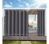 Tenda per esterni, resistente alle intemperie, con occhielli nella parte superiore e inferiore (dopo massa), impermeabile, resistente alle intemperie, per esterni, terrazza, balcone, 1 pezzo, 355 x