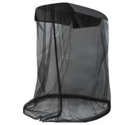 Tenda per esterni, rete da pesca contro le mosche, protezione portatile con apertura a cerniera, per pesca, escursionismo, viaggi, cortile, giardino, attività all'aperto