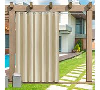 Tenda per Esterni, Tenda da Esterno con Occhielli 1 Pezzo, Tenda da esterno resistente alle intemperie, 24 colori Tenda da Sole Tenda da Sole per Balcone Patio Portico Pergola Gazebo, B304xH259CM