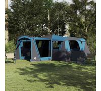 Tenda per Famiglia 20 Persone 20 persona Blu e Grigio