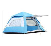 Tenda per Famiglie per Vacanze per Vacanze Completamente Impermeabili per 3-4 Persone, Pop-up Tenda Waterproof Sun Shade per Spiaggia/Escursionismo/Zaino in Spalla/Pesca istantanea 4 Stagioni.