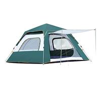 Tenda per Famiglie per Vacanze Piene Impermeabili per 3-4 Persone, Pop-up Tenda Waterproof Sun Shade Anti UV per la Spiaggia/Escursionismo/Zaino in Spalla/Pesca istantanea 4 Stagioni.