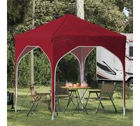 Tenda per feste a pop-up 194 x 194 x 245 cm Borgogna