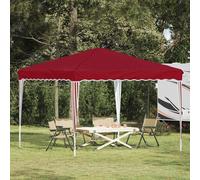 Tenda per feste a pop-up 288 x 288 x 245 cm Borgogna