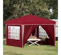 Tenda per feste a pop-up 288 x 288 x 245 cm Borgogna