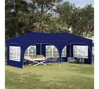 Tenda per feste a pop-up 575 x 288 x 245 cm Blu Tessuto Oxford