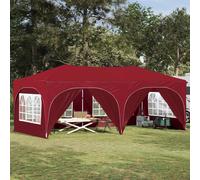 Tenda per feste a pop-up 575 x 288 x 245 cm Borgogna