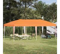 vidaXL Tenda per feste a pop-up 575 x 290 x 245 cm Arancione