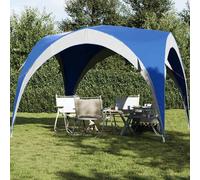 vidaXL Tenda per Feste Blu Impermeabile, tenda per eventi, riparo a baldacchino, tenda da festival, tenda, riparo, tenda da giardino