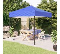 Tenda per Feste Pieghevole Blu 2x2 m