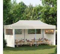 vidaXL Tenda per Feste Pop-Up Pieghevole Crema 3 x 6 m