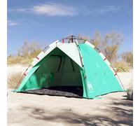 Tenda per festival, campeggio, turistica, bivacco, da spiaggia, per 3 persone, verde mare, Quick Release impermeabile, per trekking, campeggio, attività all'aperto, festival