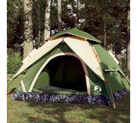 Tenda per festival, da campeggio, da bivacco, da campeggio, per 3 persone, verde, Quick Release per campeggio, viaggi, trekking, giardino