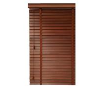 Tenda per finestra orizzontale Tende orizzontali in legno, tende veneziane oscuranti for finestre, tende a rullo for la privacy domestica, veneziane in legno massello, con stecche da 50 mm/2 pollici (
