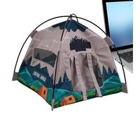 Tenda per la casa di - Giocattoli per la decorazione della camera da in miniatura realistica, mobili per tenda di gioco d'imitazione - per ragazze camera da di gioco, libreria per