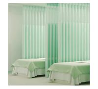 Tenda per la privacy per ospedali SPA divisore per ambienti separatori tenda senza supporto in metallo verde 120 x 230 cm Ideale per la privacy dei pazienti e la gestione dello spazio