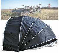 Tenda per moto, portatile, resistente alle intemperie, per riporre moto, tenda da garage per esterni, protezione per moto