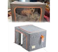 Tenda Per Ossigeno Atomizzazione Pieghevole, Gatta Cucciolo In Gabbia A Spruzzo Medico A Spruzzo Di Nebulizzatore Camere Di Nebulizzatore, Animali Domestici Portatili Che Si Vedono Il Nido Di Custodia