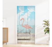 Tenda per Porta Antinsetti multicolore 200 x 100 cm Bambù