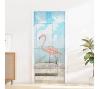 Tenda per Porta Antinsetti multicolore 200 x 90 cm Bambù
