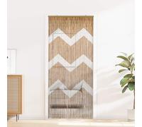 Tenda per Porta Antinsetti multicolore 200 x 90 cm Bambù