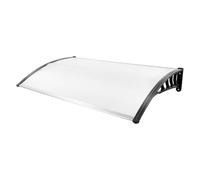 Tenda per porta d'ingresso resistente e trasparente, protezione contro la pioggia e i raggi UV, ideale per case, uffici, finestre, porte, terrazze (150 cm)