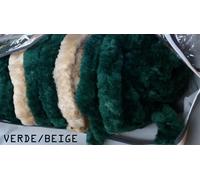 TENDA PER PORTA IN CINIGLIA 120X230 CM BEIGE E VERDE