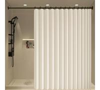 Tenda per Porta in Stile Fisarmonica 115 x 115 cm Divisorio per Stanza, Isolamento Termico, per La Privacy Tenda Divisoria Termiche Isolanti per Bagno, Camera da Letto, Beige