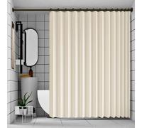 Tenda per Porta in Stile Fisarmonica 115 x 115 cm Isolamento Termico, Blocco Della Luce, Stile Pieghevole Tende Pieghevoli per Porte per Camera da Letto, Bagno, Beige