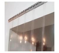 Tenda per porta in vinile impermeabile per camera bianca, per officina di fabbri mm di spessore, 1,5 x 2,5 m, strisce in vinile di plastica per ripostiglio, tapparella per parabrezza inclusa