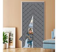 Tenda per Porta Inverno Termica, 70x240cm Magnetica Tenda Isolante Termico per Porte, Isolamento Termico Tenda Magnetica per Porte, Tenda Termica Isolante Freddo Impermeabile, Facile da installare