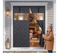 Tenda per porta pesante, Tenda termica isolante, Coperta insonorizzante