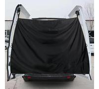 Tenda per porta posteriore dell'auto, tenda impermeabile per la privacy con coulisse regolabile per furgoni, camper, roulotte e altro ancora, 180 cm x 230 cm
