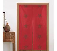 Tenda per porta stampata con bandiera del Marocco, 86,4 x 142,2 cm, buona drappeggio, non si stropiccia facilmente, adatta per la casa