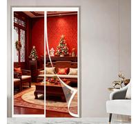 Tenda per Porta Termoisolante 70 x 125 cm Chiusura Automatica, Impermeabile Contro Freddo Antipolvere Tenda Termica Protezione Dal Freddo per Soggiorno, Balcone, A