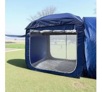 Tenda per portellone posteriore dell'auto, per 4-6 persone, con schermo, estensione portatile per veicoli, protezione solare impermeabile per viaggi