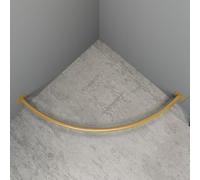 Tenda per spogliatoio angolare portatile con aste dorate, divisorio da appendere alla parete, per negozi di abbigliamento, teatri, guardaroba e spettacoli dietro le quinte, soluzione elegante per