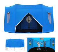 Tenda per Trampolino, Copertura per Trampolino in Tessuto Oxford, Tenda per Trampolino Da 6 Piedi, 8 Piedi, 10 Piedi, 12 Piedi, 14 Piedi, 15 Piedi, Copertura per Trampolino Con Finestra E Lucernario,
