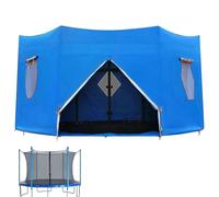 Tenda per trampolino da 1,8 m/2,4 m/3,4 m/3,5 m/4,6 m/4,8 m/4,5 m, protezione dal vento e dal sole, accessorio per trampolino per esterni per eventi comunitari (1,8 m)