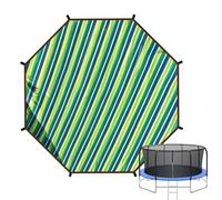 Tenda per trampolino - Impermeabile protezione UV - Ombretto per esterni | Baldacchino antivento e resistente alle lacrime | Gruppo anti-scivolo divertente per saltare, saltare, giochi per parchi