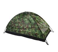 Tenda per Una Persona per Escursionismo in Campeggio Protezione UV Mimetica All'aperto Impermeabile Installazione Facile Leggera per Escursioni All'aperto Viaggi in Alpinismo