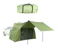 Tenda per veicoli da esterno - impermeabile per tetto SUV, con tettuccio antivento, teda da campeggio a montaggio rapido, attrezzatura da viaggio portatile, pannello per tenda multiuso | Ideal