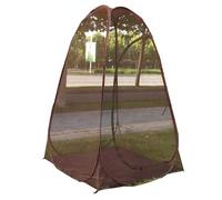 Tenda per zanzare in filo di acciaio ad apertura rapida Tenda pieghevole portatile per singola persona di campeggio all'aperto meditazioni ad apertura rapida in filo di acciaio zanzare tende