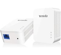 Tenda PH3 Kit Powerline, AV1000 Powerline Adapter, 1 Porta Gigabit, Plug and Play, HomePlug AV2, Adatto Per Telecamera, IPTV, Xbox