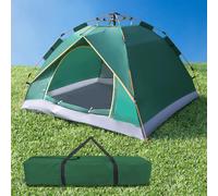 Tenda pieghevole da esterno Tenda ad apertura rapida completamente automatica Tenda da campeggio per 3-4 persone con guida autonoma Resistente alla pioggia e al sole portatile 400D inflatable tent